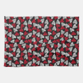 Valentijn Hearts Kitchen Towel Theedoek (Horizontaal)