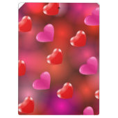 Valentijn Hearts Klembord (Achterkant)