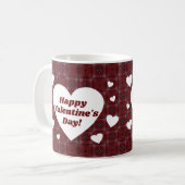 Valentijn Hearts Koffiemok (Voorkant links)