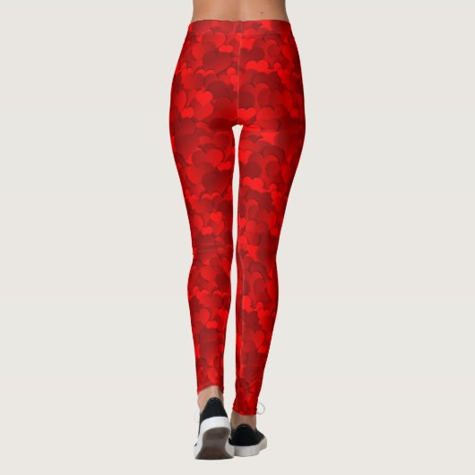 Valentijn Hearts Leggings (Achterkant)