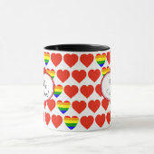 Valentijn Hearts Mok (Midden)