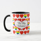 Valentijn Hearts Mok (Links)