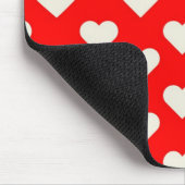 Valentijn Hearts Muismat (Hoek)