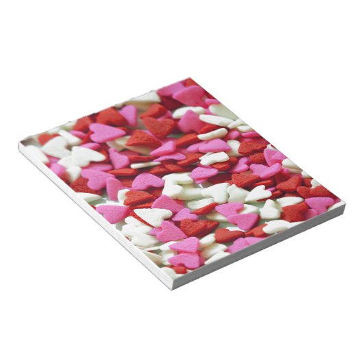 Valentijn Hearts Notitieblok (Schuin)