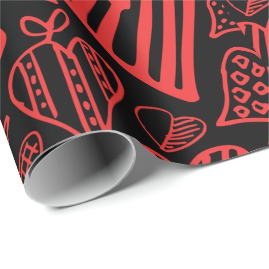 Valentijn_hearts pakpapier - cadeauomslag (Rol Hoek)