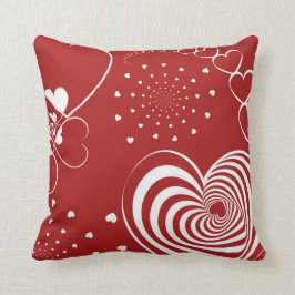 Valentijn Hearts Pillow Kussen