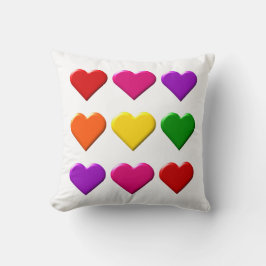 Valentijn Hearts Pillow Kussen