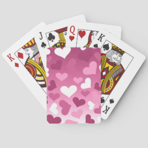 Valentijn Hearts Pokerkaarten