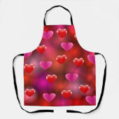 Valentijn Hearts Schort (Voorkant)
