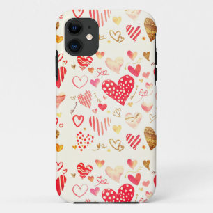 Valentijn Hearts Speck Case-Mate iPhone Case
