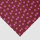 Valentijn Hearts Sprinkles Tissuepapier (Detail)