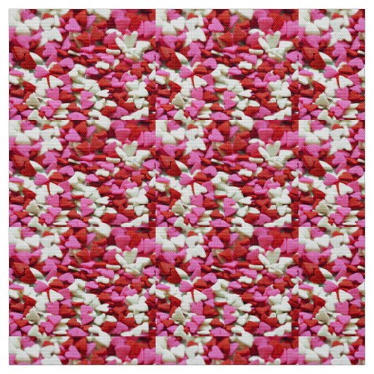 Valentijn Hearts Stof (Swatch)