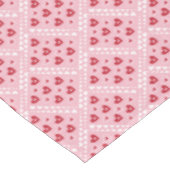 Valentijn Hearts Tafelkleed (Gekanteld)