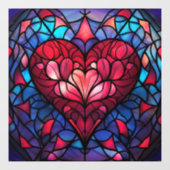 Valentijn Hearts Window Cling Raamsticker (Vel)