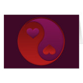 Valentijn Hearts Yin Yang (Voorkant Horizontaal)