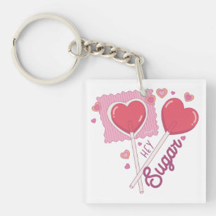 Valentijn Hey Sugar Sleutelhanger