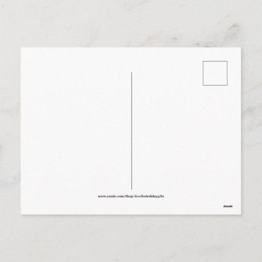  Valentijn Holiday retro briefkaart (Achterkant)