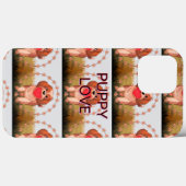 Valentijn Hondenhart iPhone 13 Telefoonhoes ProMax Case-Mate iPhone Case (Achterkant (horizontaal))