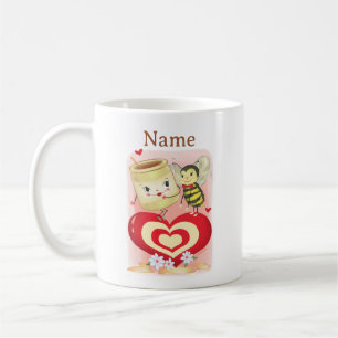 Valentijn Honey Bee Mok