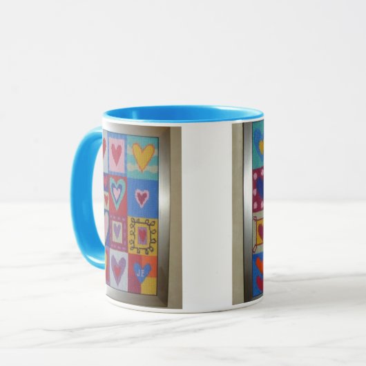 Valentijn hoort koffie-theethee Mok (Voorkant links)