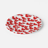 Valentijn hoort papieren Borden Bordje (Gekanteld)