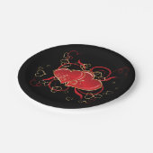 Valentijn hoort papieren Borden Papieren Bordje (Gekanteld)