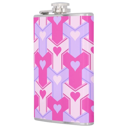 Valentijn Hoortrilflesje Heupfles (Links)