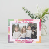 Valentijn houdt van je grootouders met een platte  (Staand voorkant)