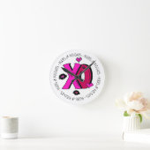 Valentijn Hugs en Kisses Ronde Klok (Huis)