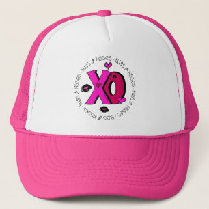 Valentijn Hugs en Kisses Trucker Pet