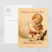 Valentijn Hugs Feestdagenkaart (Voorkant / Achterkant)