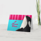 Valentijn I houdt van u orkawalvis Feestdagen Kaart (Voorkant)