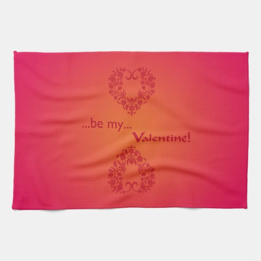 Valentijn I - Keukenhanddoek (Horizontaal)