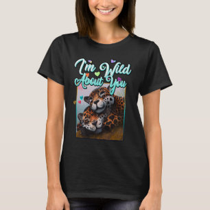Valentijn, ik ben wild over jou, mooi Kitty-stel T-shirt