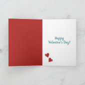 Valentijn Ik denk dat je perfecte kattenliefhebber Kaart (Binnen)