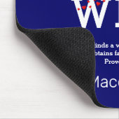 Valentijn | IK HOOP VAN MIJN VROUW Muismat (Hoek)