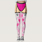 Valentijn illusie Leggings (Voorkant)