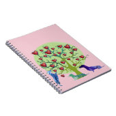 Valentijn Illustratie Notitieboek, DachshundHearts Notitieboek (Rechterzijde)