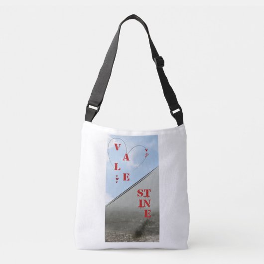 Valentijn in Palestina Crossbody Tas (Voorkant)
