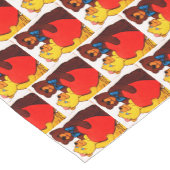 VALENTIJN IS MIJN TEDDY BEAR KORTE TAFELLOPER (Hoek)