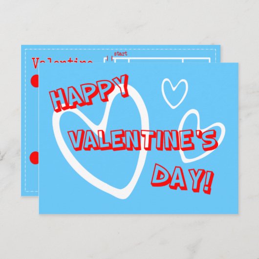 Valentijn Je bent A-MAZE-ING Feestdagenkaart (Voorkant / Achterkant)