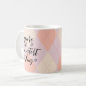 Valentijn Je bent het liefste wat kleurrijk is Koffiemok (Voorkant links)