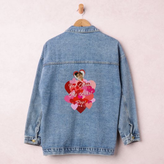 Valentijn Je maakt mijn Pop Denim Jacket (Hangar)