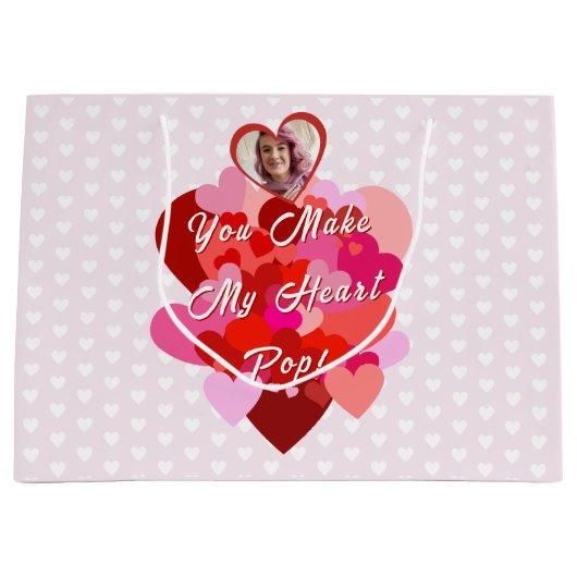 Valentijn Je maakt mijn Pop Groot Cadeauzakje (Voorkant)