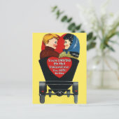  Valentijn, je rijdt me met Mad Valentijn Briefkaart (Staand voorkant)