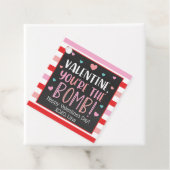 Valentijn, jij bent de gunst van de bom bedankjes labels (In situ)