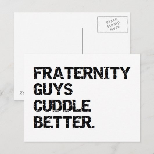 VALENTIJN JONGENS KNUFFELEN BETER FEESTDAGENKAART (Voorkant / Achterkant)