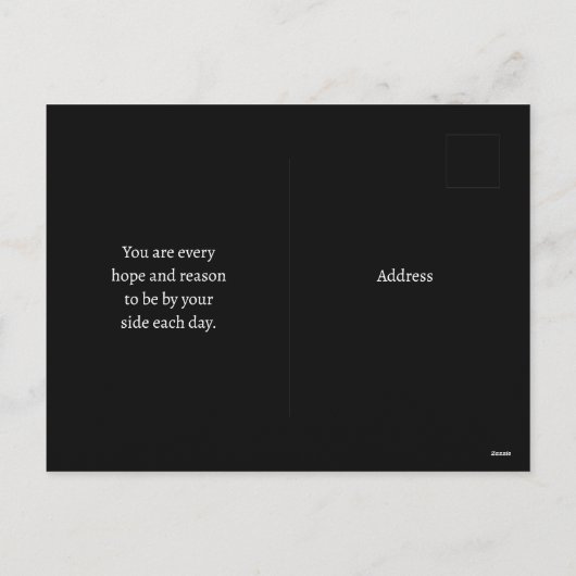 Valentijn/Jubileum Dogs Greeting Briefkaart (Achterkant)