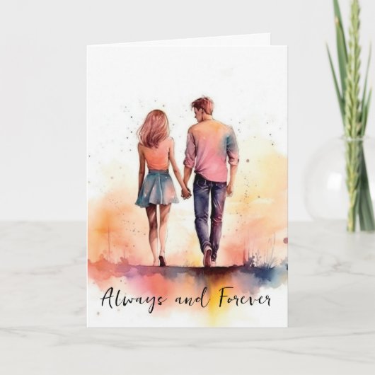 Valentijn Jubileum Kaart (Voorkant)