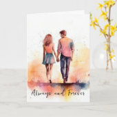 Valentijn Jubileum Kaart (Gele Bloem)